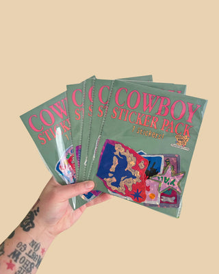 Cowboy Sticker Pack - Holographic