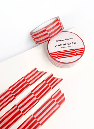 Stripe Patterned - Washi Tape