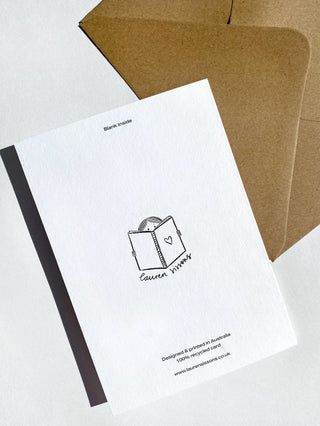 Thank You Vase - Greeting Card