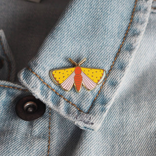 Pretty Moth Enamel Pin