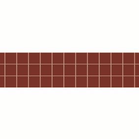 Burgundy Grid - Paper Masking Tape