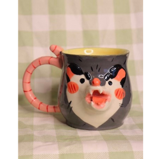 Opossum Head Mug - Ceramic Mug