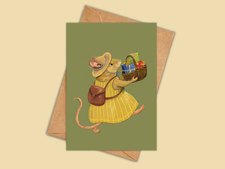 Greeting Card - House Mouse