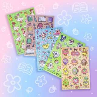 Bath Time - Sticker Sheet