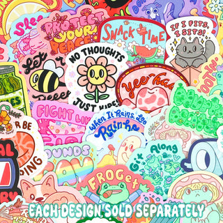 Don't Mind Me I'm Anxious - Vinyl Sticker
