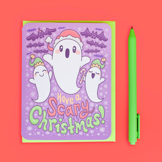 Scary Christmas - Greeting Card