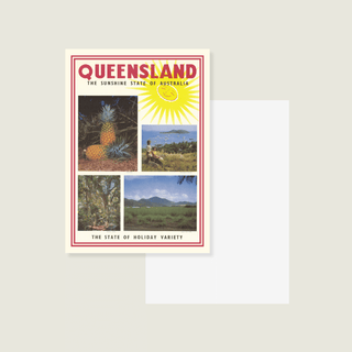Queensland Pineapple Sunshine State - Postcard