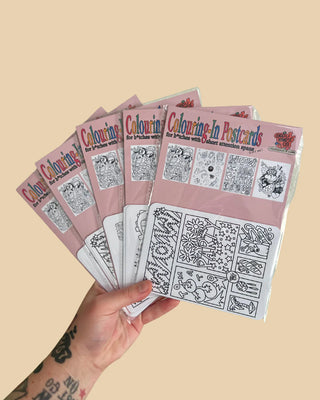 Colouring-In Postcards