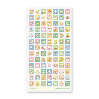 Pastel Squared - Sticker Sheet