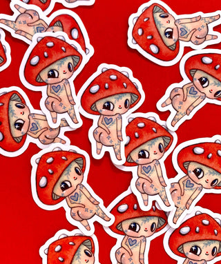 Coy Inked Cap - Vinyl Sticker