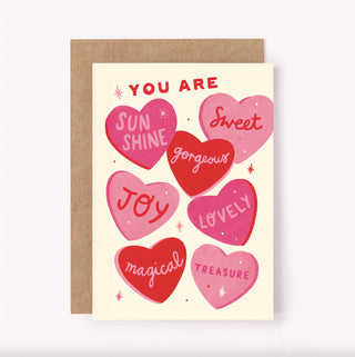 Sweet Hearts - Greeting Card