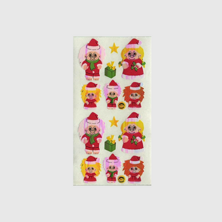 Christmas Trolls - Pearlie Stickers