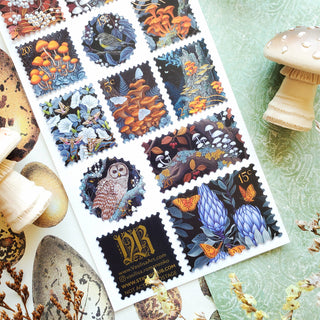 Enchanted Forest Blooms - Sticker Sheet