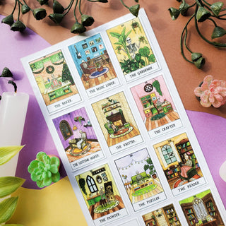 The Hobby Deck - Sticker Sheet
