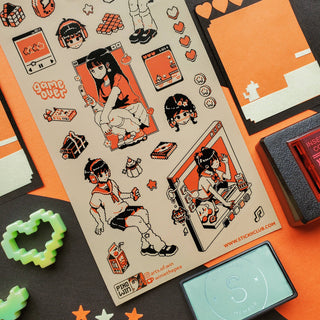 8-Bit Daydream - Sticker Sheet