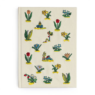 Lowly Floral - Embroidered Blank Journal