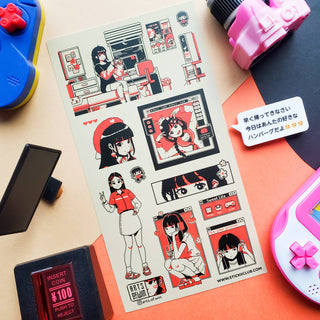 Pixel Life - Sticker Sheet