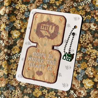 Home Is - Magnet Bookmark + Keychain