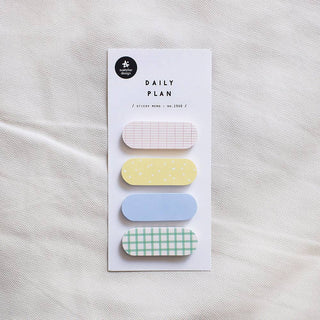Daily Plan.30: Bright Tabs - Sticky Notes