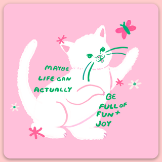 Full of Fun and Joy - Vinyl Sticker