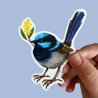 Fairy Wren - Vinyl Sticker