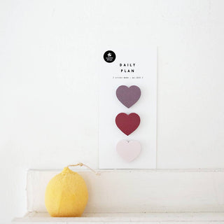 Daily Plan.10: Deep Hearts - Sticky Notes