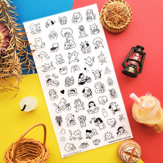 Wellness Doodles - Sticker Sheet