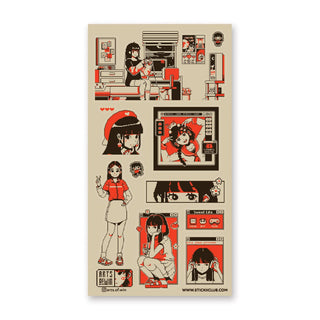 Pixel Life - Sticker Sheet