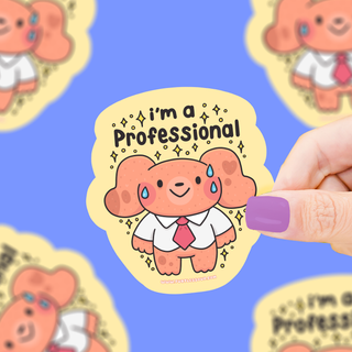 I’m a Professional Puppy - Vinyl Sticker