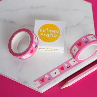 Love Letter Note - Washi Tape