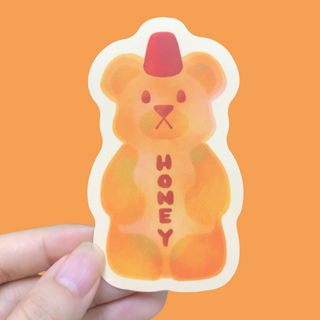 Honey Bear - Vinyl Sticker