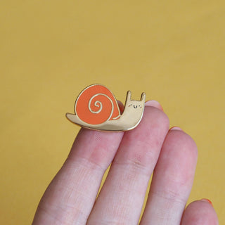 Happy Snail - Enamel Pin