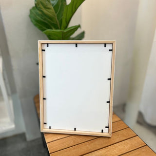 White A4 - Handmade Picture Frame