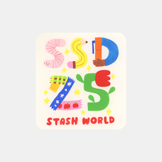 SSD25 Stash World - Vinyl Sticker