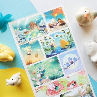 Adventures in Dreamland - Sticker Sheet-Sticker Sheets-Stash World