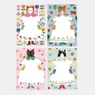 Cat and Onepiece - A5 Letter Writing Pad by Aiko Fukawa