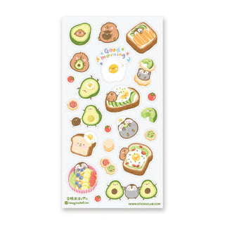 All the Avocado Sticker Sheet