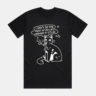 Anti AI Cat - Reality Check T-Shirt-Shirt-Stash World
