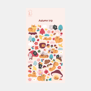 Autumn Trip - Sticker Sheet-Sticker Sheets-Stash World