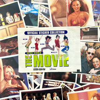 Spice Girls - The Movie Trading Stickers (Two Stickers)