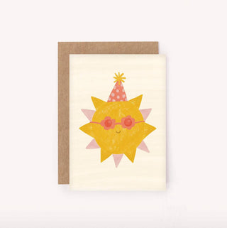 Birthday Sunshine - Mini Greeting Card-Greeting Cards-Stash World