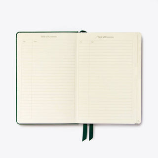 Blank Hardcover Journal - A5 Green-Notebooks-Stash World