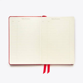 Blank Hardcover Journal - A5 Red-Notebooks-Stash World