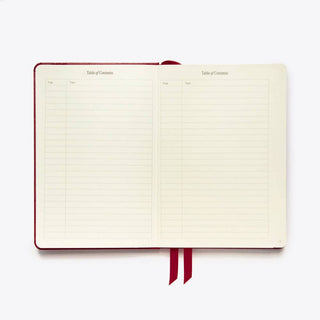 Blank Hardcover Journal - A5 Red-Notebooks-Stash World