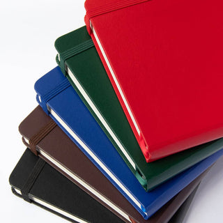 Blank Hardcover Journal - A5 Red-Notebooks-Stash World