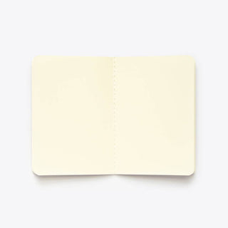 Blank Stitched Notebook - A6 White-Notebooks-Stash World