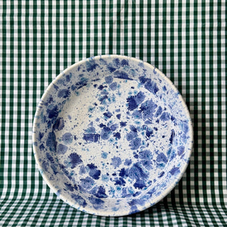 Blue Crystal - Ceramic Pet Bowl-Desk Accessories-Stash World