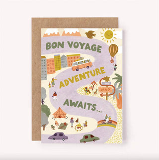 Bon Voyage - Greeting Card-Greeting Cards-Stash World
