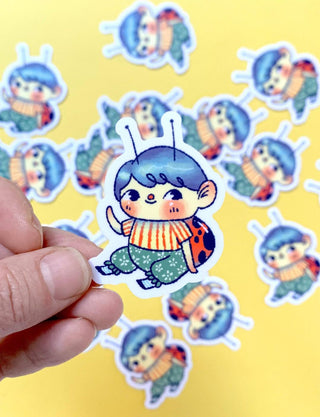Bug Boy - Vinyl Sticker-Vinyl Stickers-Stash World