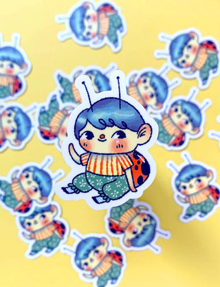 Bug Boy - Vinyl Sticker-Vinyl Stickers-Stash World